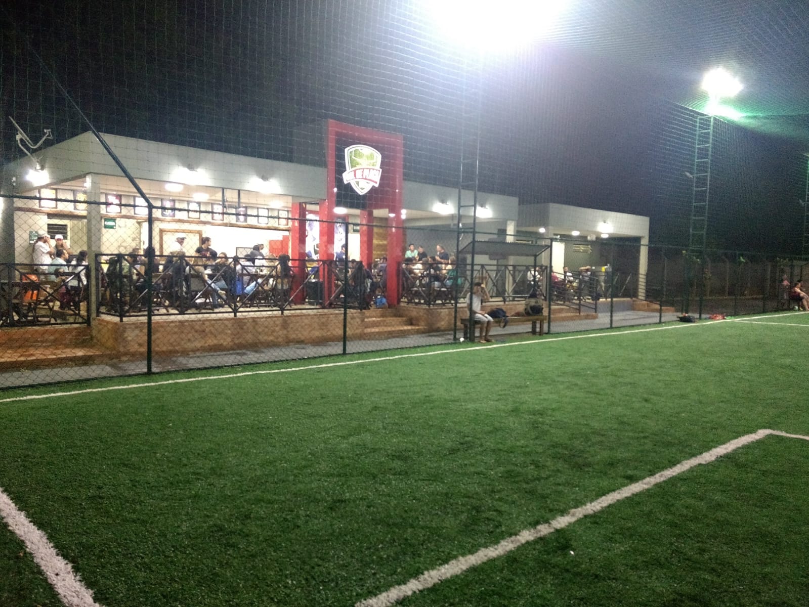 Estrutura da Arena Gol de Placa — campo society